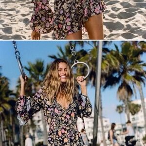 Floral Long Sleeve Dress spell and the gypsy sayulita mini